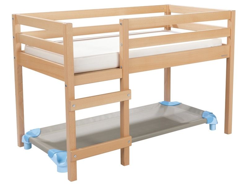 LIT MEZZANINE Couchage simple + matelas waterproof + couchette standard