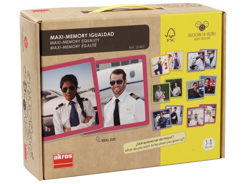 PHOTO MEMORY GAME MAXI PACK Equality