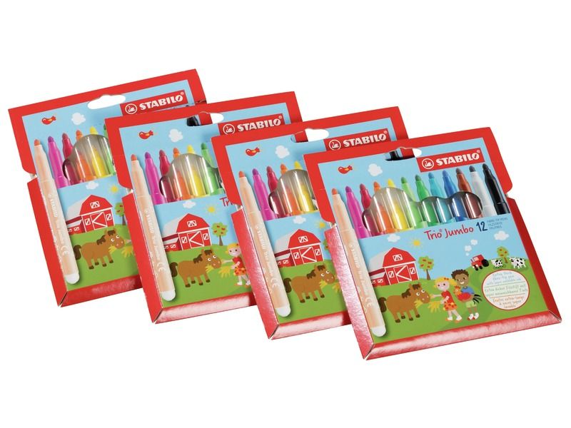 FILZSTIFTE BREITE SPITZE Tro Jumbo