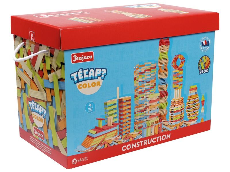 Técap Colour CONSTRUCTION BOARDS 500 pieces