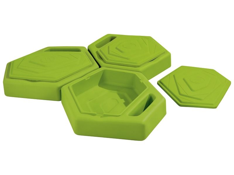 ECO-FRIENDLY HEXAGON KIT NO.3 – 3 large containers