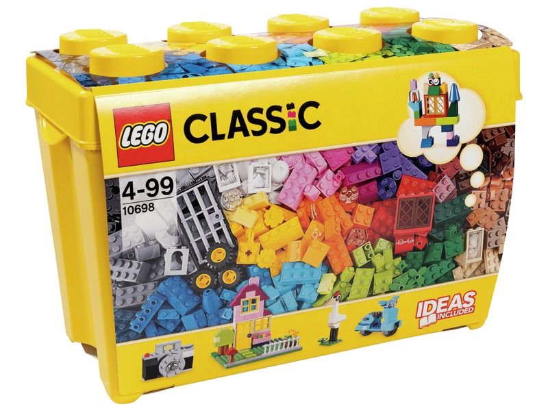 DELUXE-BOX MIT LEGO®-KREATIVBAUSTEINEN 790 Teile