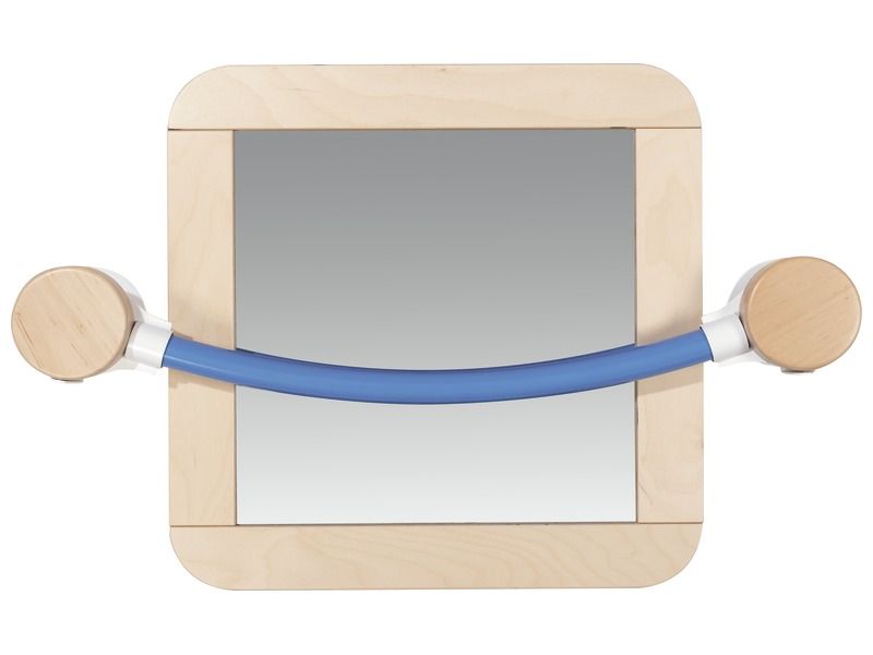 SMALL MIRROR WITH BAR Curved with connectors