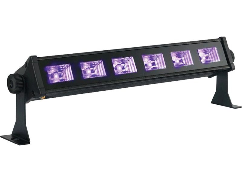 LEISTE MIT UV-LED-LAMPEN X 6