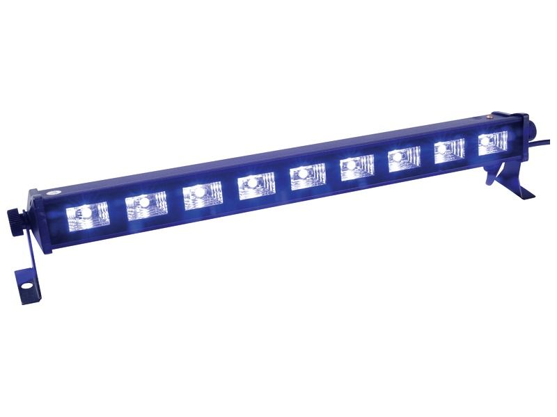 LEISTE MIT UV-LED-LAMPEN X 9
