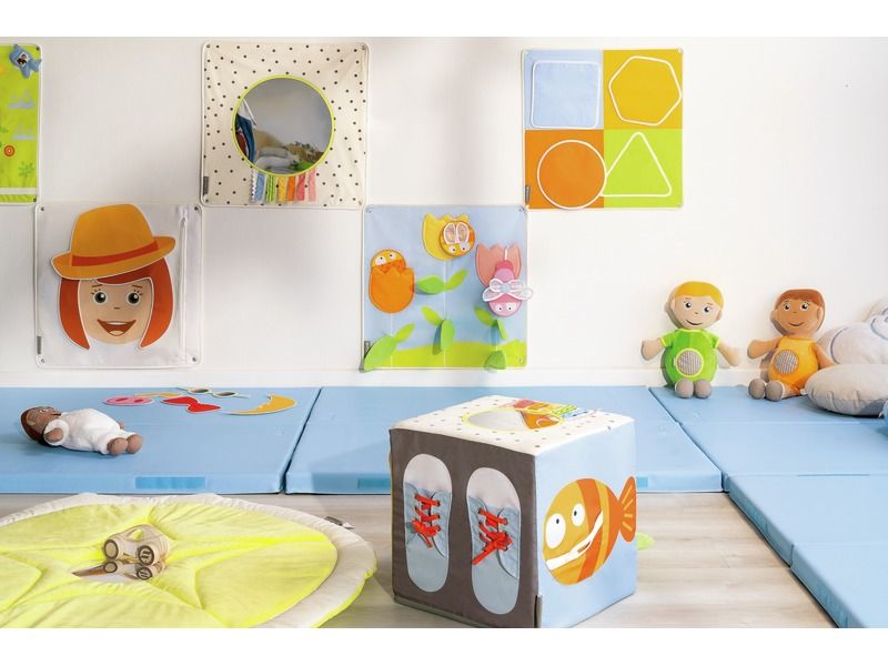 Baby Artisticks wall mat Colours