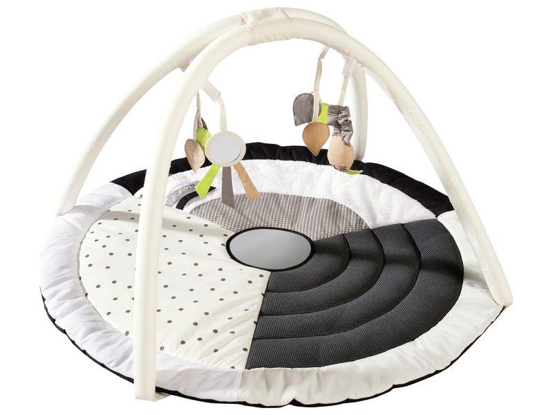 EARLY LEARNING MAT WITH ARCH Black and White