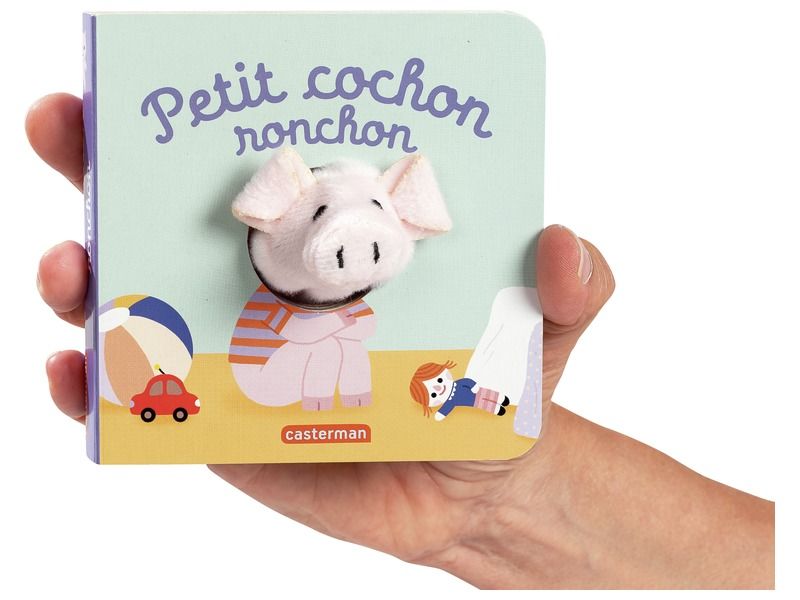 LIVRE-MARIONNETTE Petit cochon ronchon