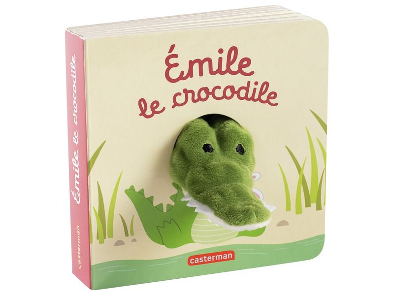 LIVRE-MARIONNETTE Émile le crocodile