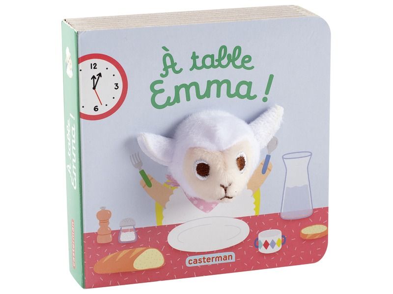 LIVRE-MARIONNETTE À table Emma !