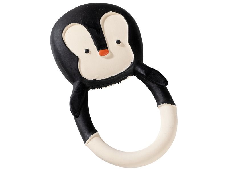 TEETHING RATTLE Nui the penguin
