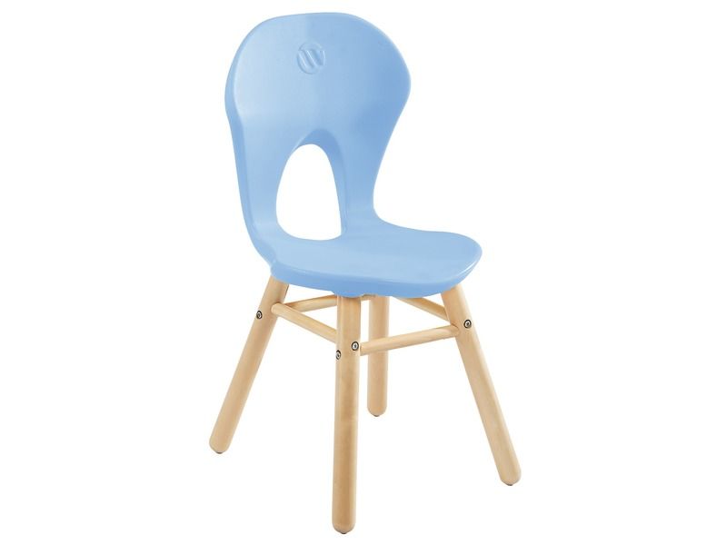 CHAISE COQUE Easy 4 pieds bois
