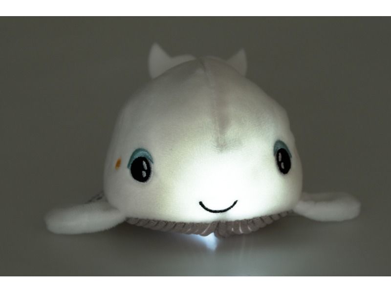 KLEINES KUSCHELTIER + NACHTLICHT Wal