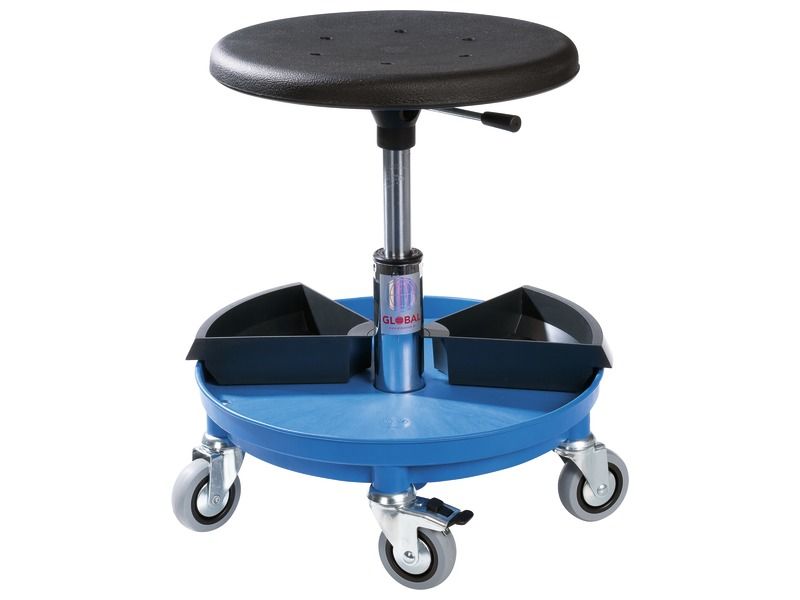 TABOURET MOBILE RÉGLABLE Sigma avec rangement
