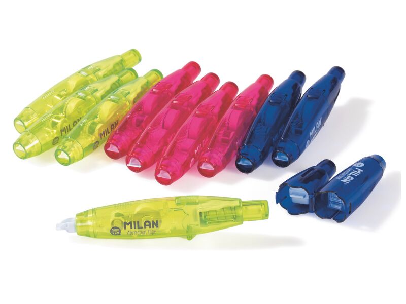 Lot De 3 Rubans Correcteurs R6 Largeur 6 Mm - 6 Mètres, Rechargeable, Pour Gauchers Et Droitiers - 8