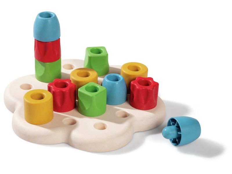 LIFT-OUT TINY TOT SHEETS My first stacking toy bio-based circles