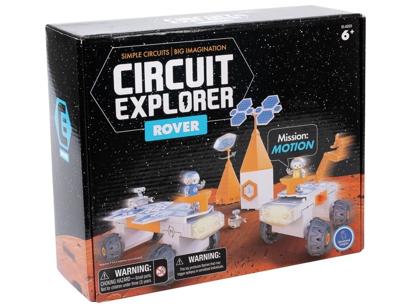 JEU DE CONSTRUCTION ÉLECTRONIQUE Circuit Explorer Rover