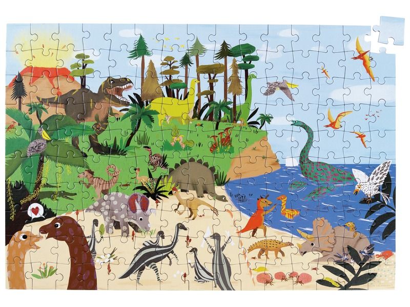 "BACK IN TIME" PUZZLE Jurassic