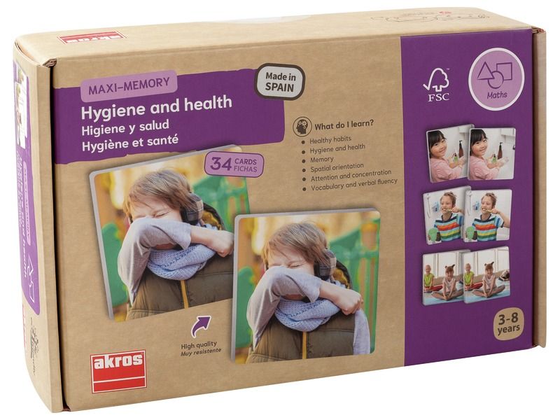 PHOTO MEMORY GAME MAXI PACK Hygiene and health