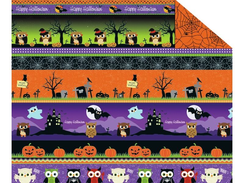 SHEETS OF THEMED PAPER Happy Halloween