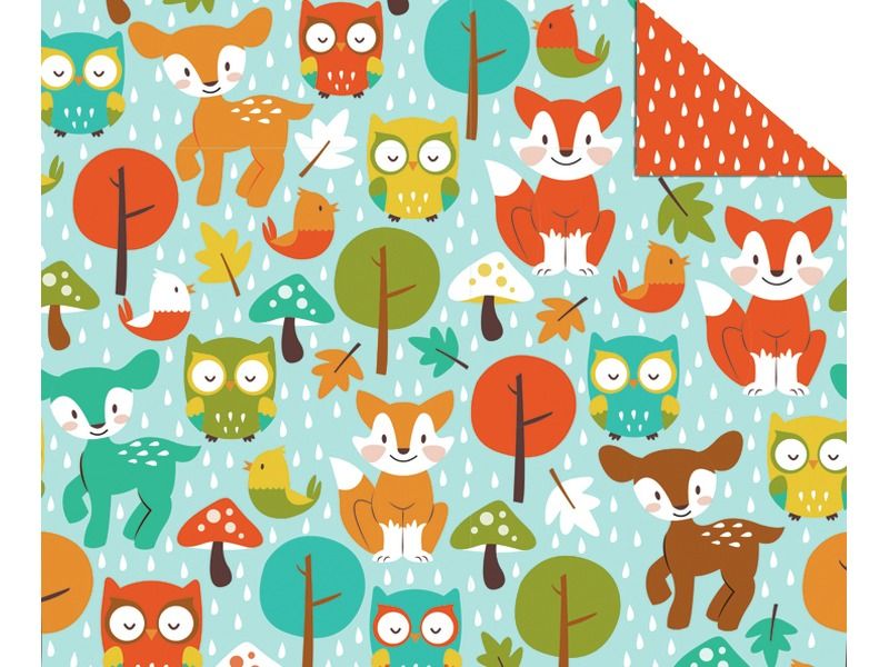 SHEETS OF THEMED PAPER Autumn