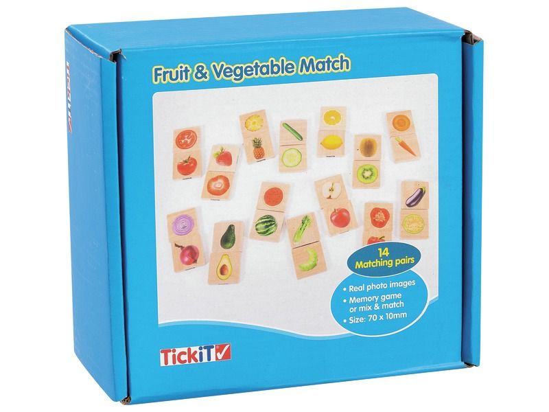 FRUIT AND VEGETABLES MEMORY GAME