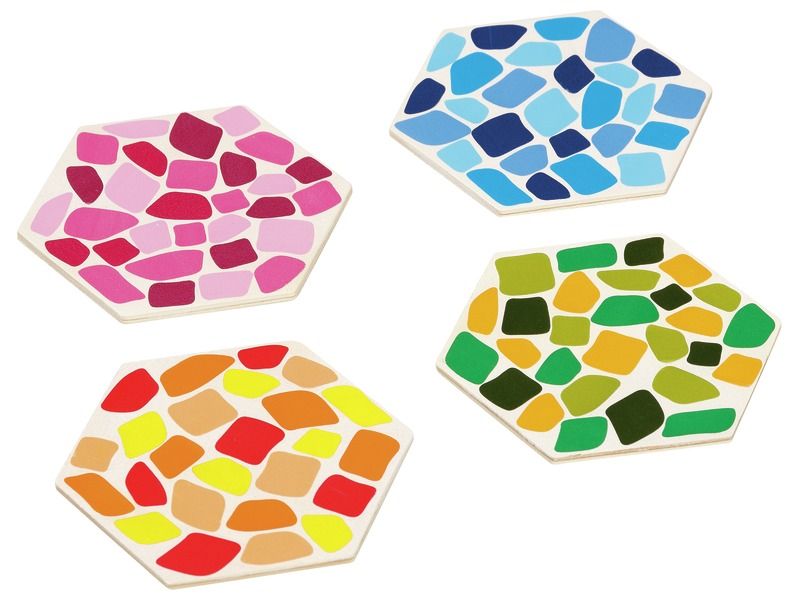 HEXAGONAL SHAPES TO DECORATE