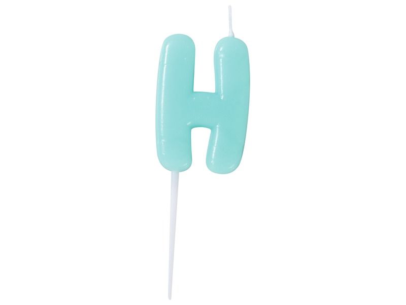 MINI LETTER CANDLE H