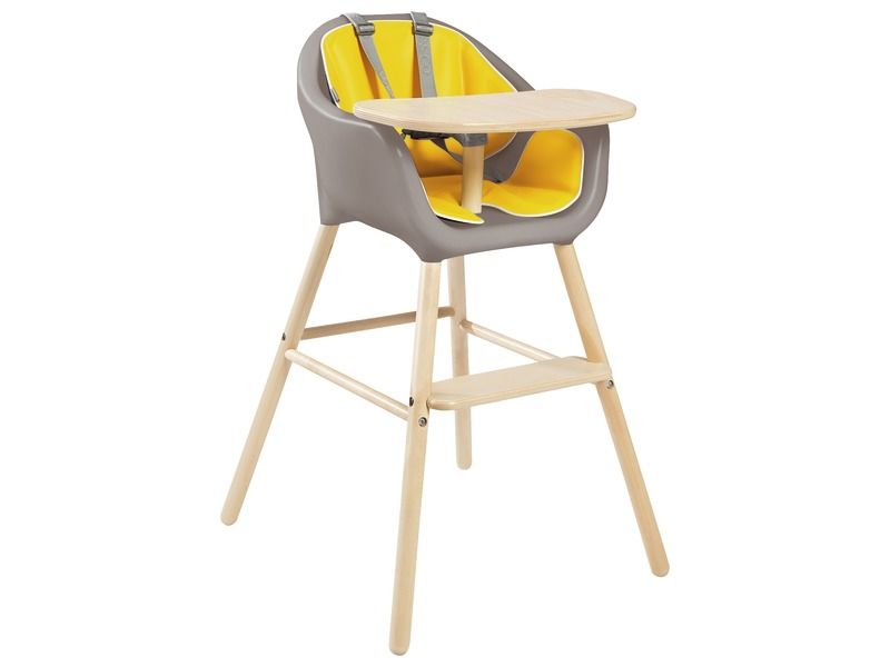 ICEBERG HIGH CHAIR With tray and cushion