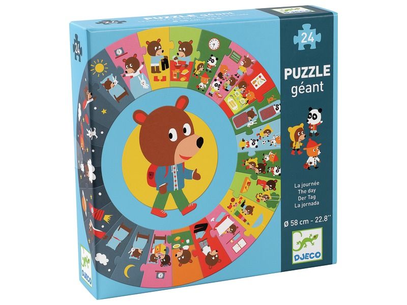 RUNDE PUZZLES Mein Tag