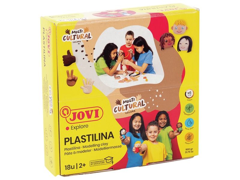 PASTA DA MODELLARE VEGETALE Plastilina Panetto da 50 g Colore della pe...