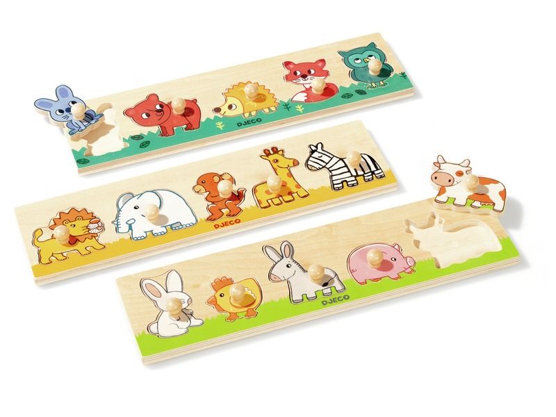 ANIMALS OF THE WORLD LIFT-OUT PUZZLE MAXI PACK