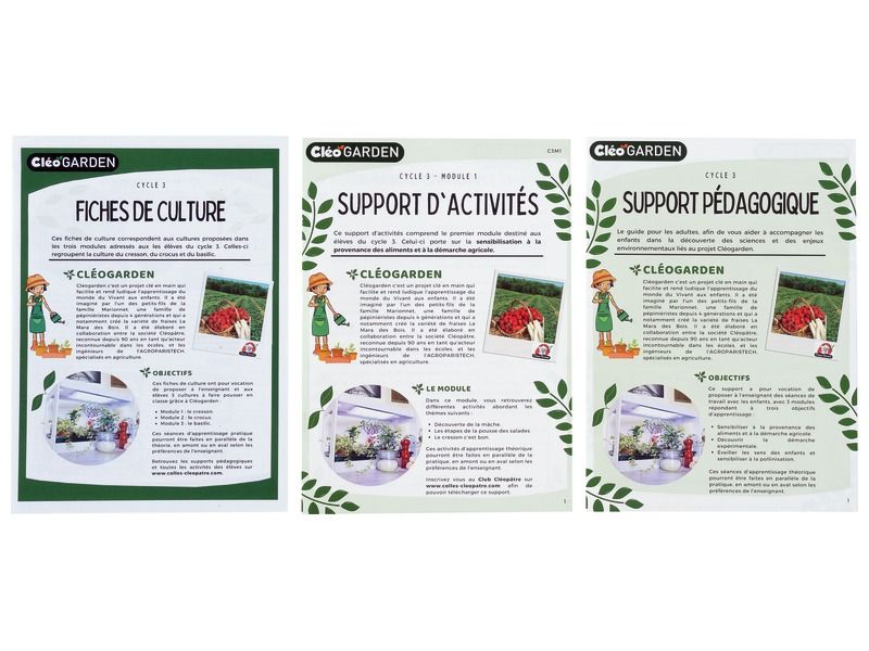KIT SERRE HORTICOLE CléoGarden Cycle 3