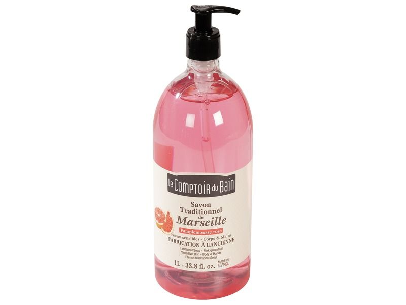 MARSEILLE SOAP 1L Pink grapefruit