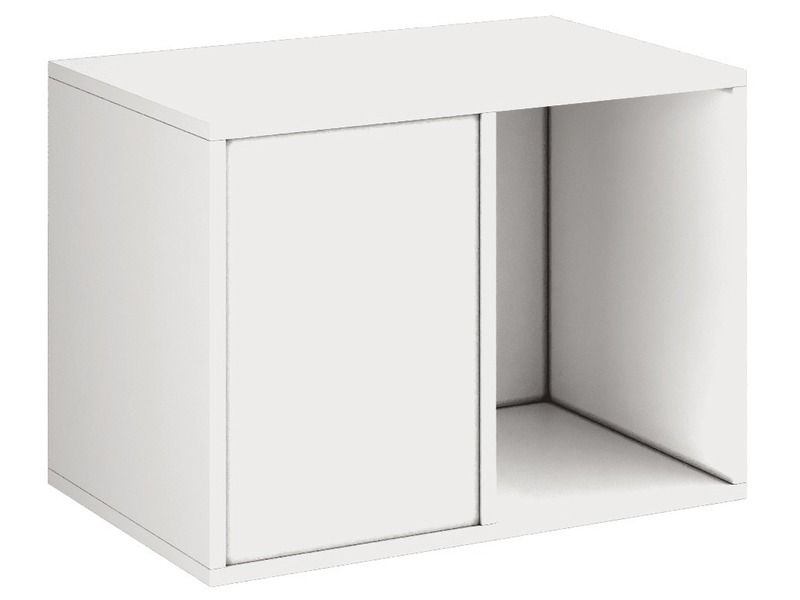MELAMINE COATED CABINET H: 51 cm - W: 70.5 cm Without trays
