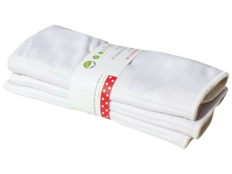 LOT DE 2 INSERTS LAVABLES Petit Pea