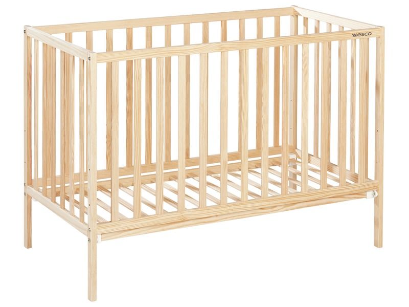 Basic Untreated BABY COT