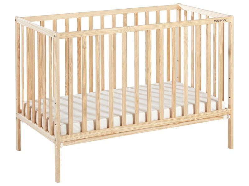 Basic Untreated BABY COT