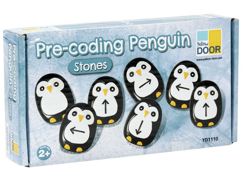 Kieselsteine Pinguine