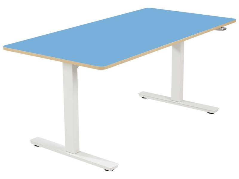 TABLE RÉGLABLE À MANIVELLE 1 plateau - L: 120 cm
