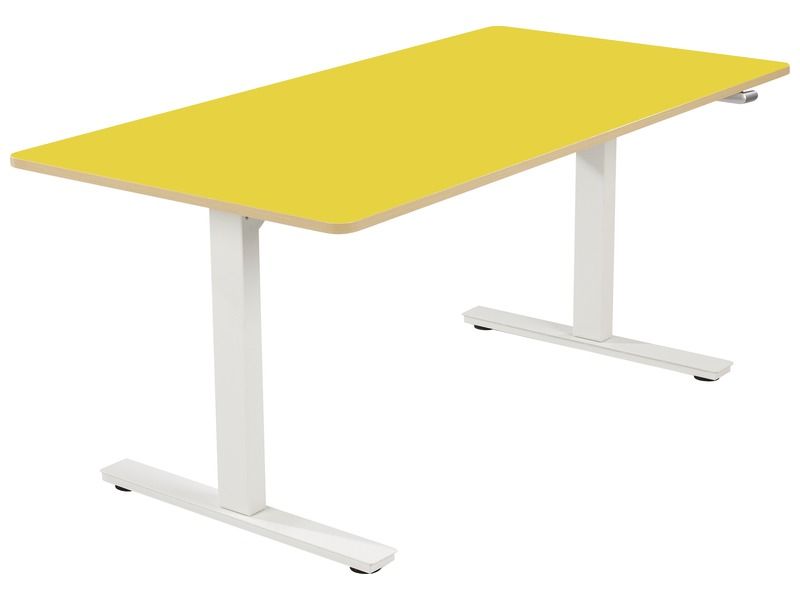 TABLE RÉGLABLE À MANIVELLE 1 plateau - L: 160 cm