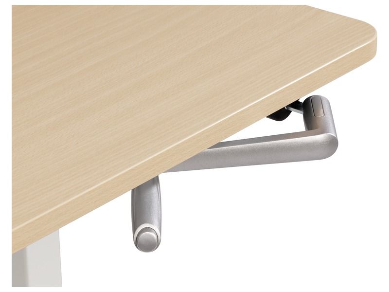 ADJUSTABLE TABLE WITH CRANK 1 table top L: 160 cm
