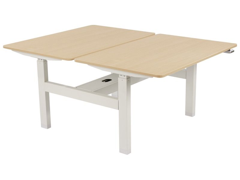 TABLE RÉGLABLE À MANIVELLE 2 plateaux - L: 160 cm