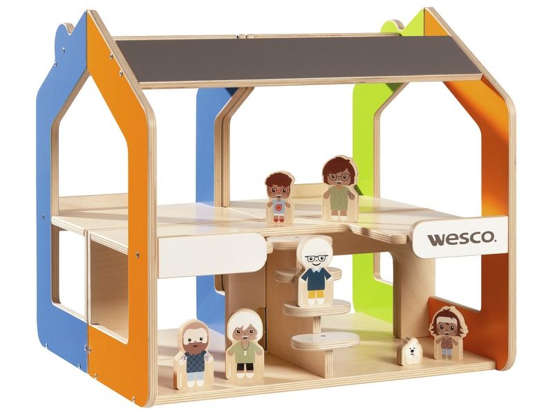MODUL'HOME MAXI PACK WITH 7 WOODEN FIGURINES
