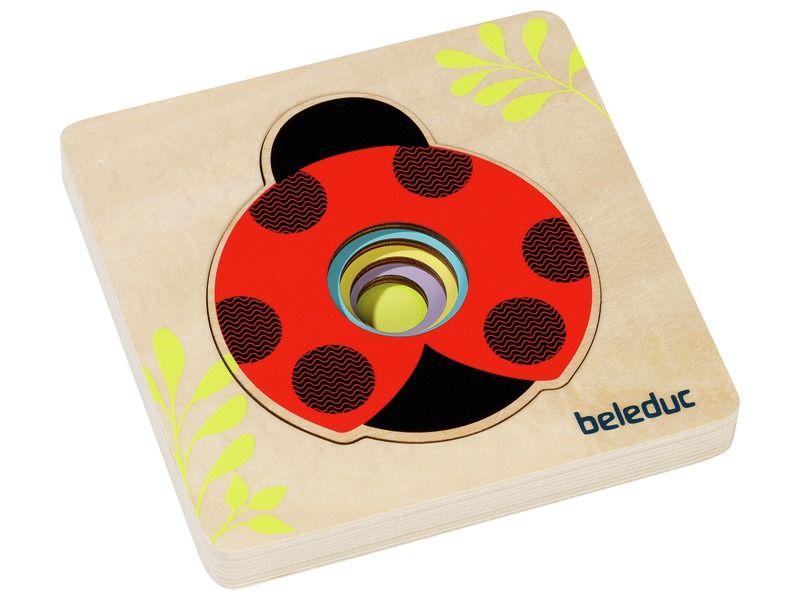 LAYER LIFT-OUT PUZZLE Ladybird WOBBLER