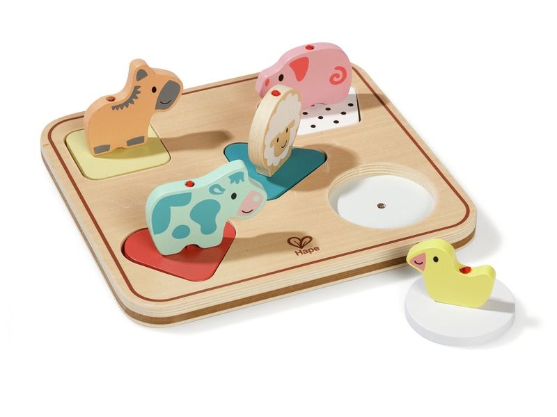 Farm animals LIFT-OUT PUZZLE WITH SOUNDS