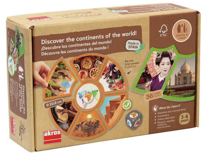 DISCOVER THE CONTINENTS OF THE WORLD!