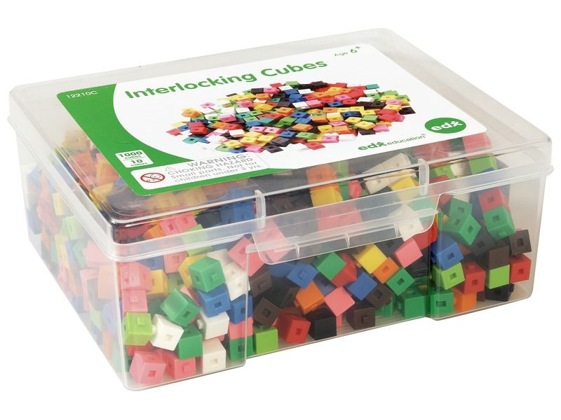 COUNTING CUBES pack of 1000