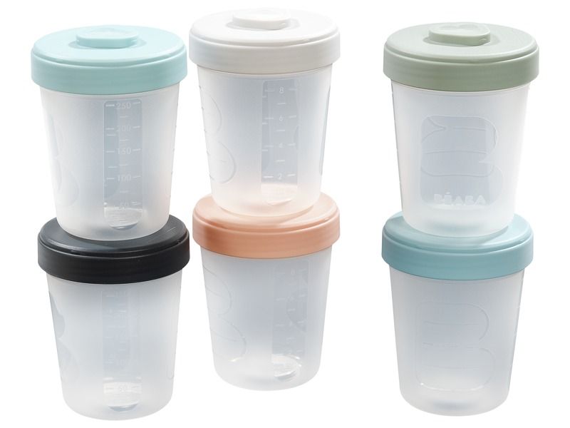 AIRTIGHT BOXES Clip-on portions 250 ml.