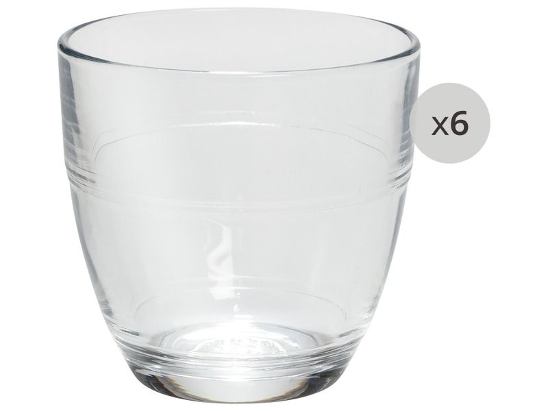 DURALEX TEMPERED GLASS TABLEWARE Nesting glasses